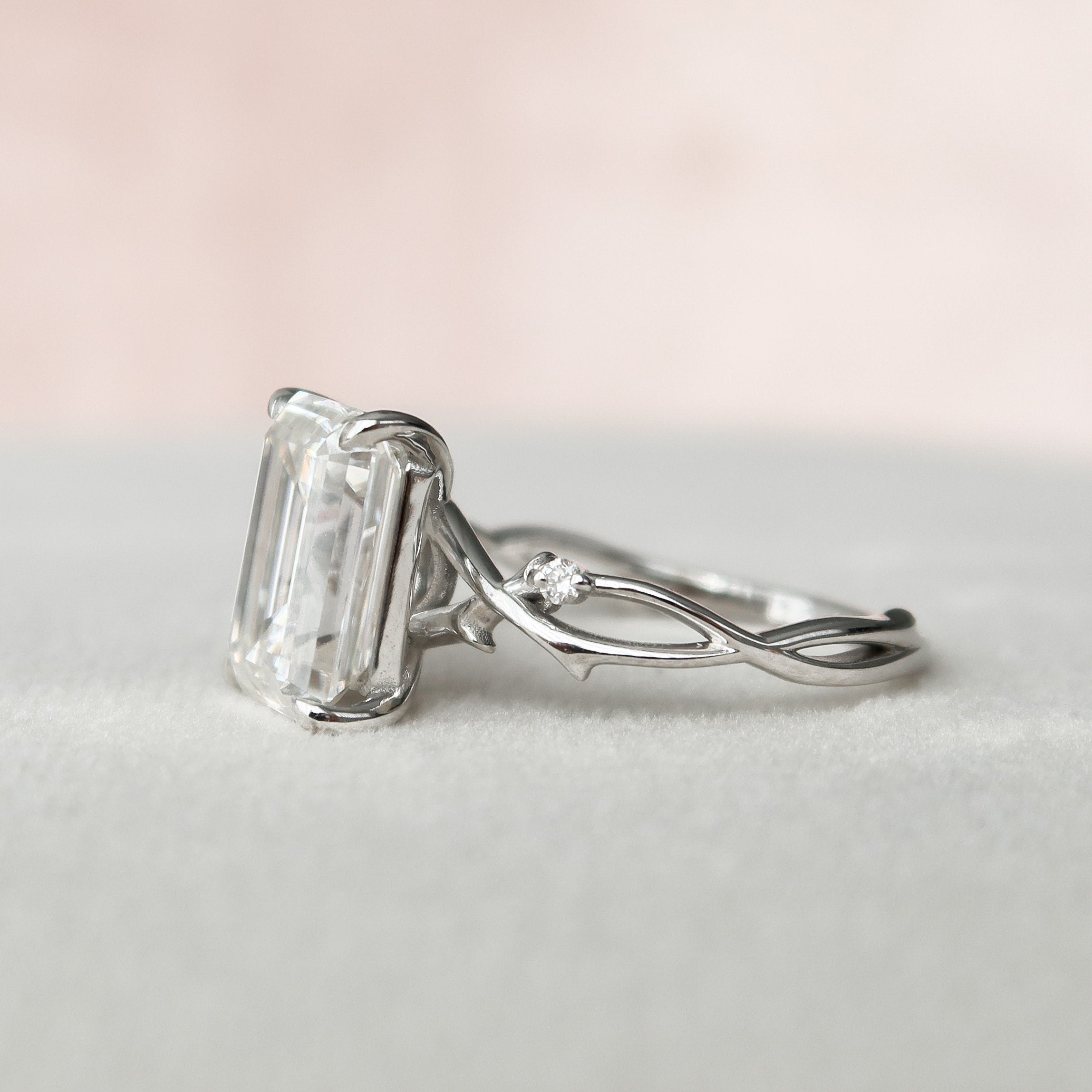 Moissanite Ring for Women