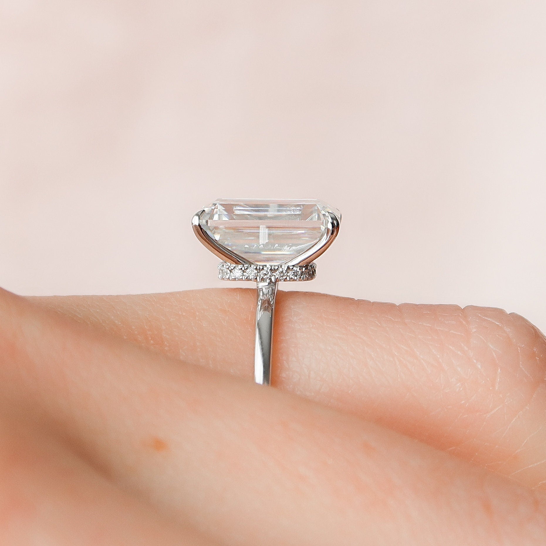 Emerald Proposal Ring