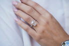 Moissanite Diamond Engagement Ring