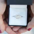 Three Stone Engagement Ring