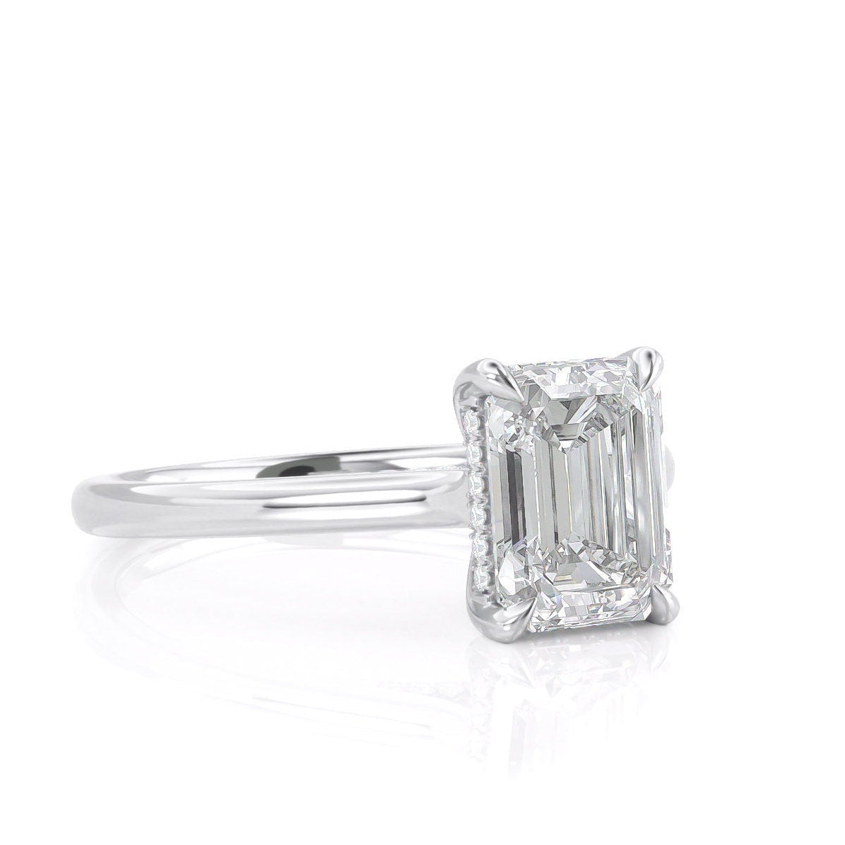 Moissanite Diamond Ring