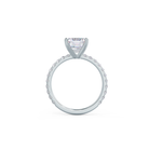 Pave Diamond Engagement Ring