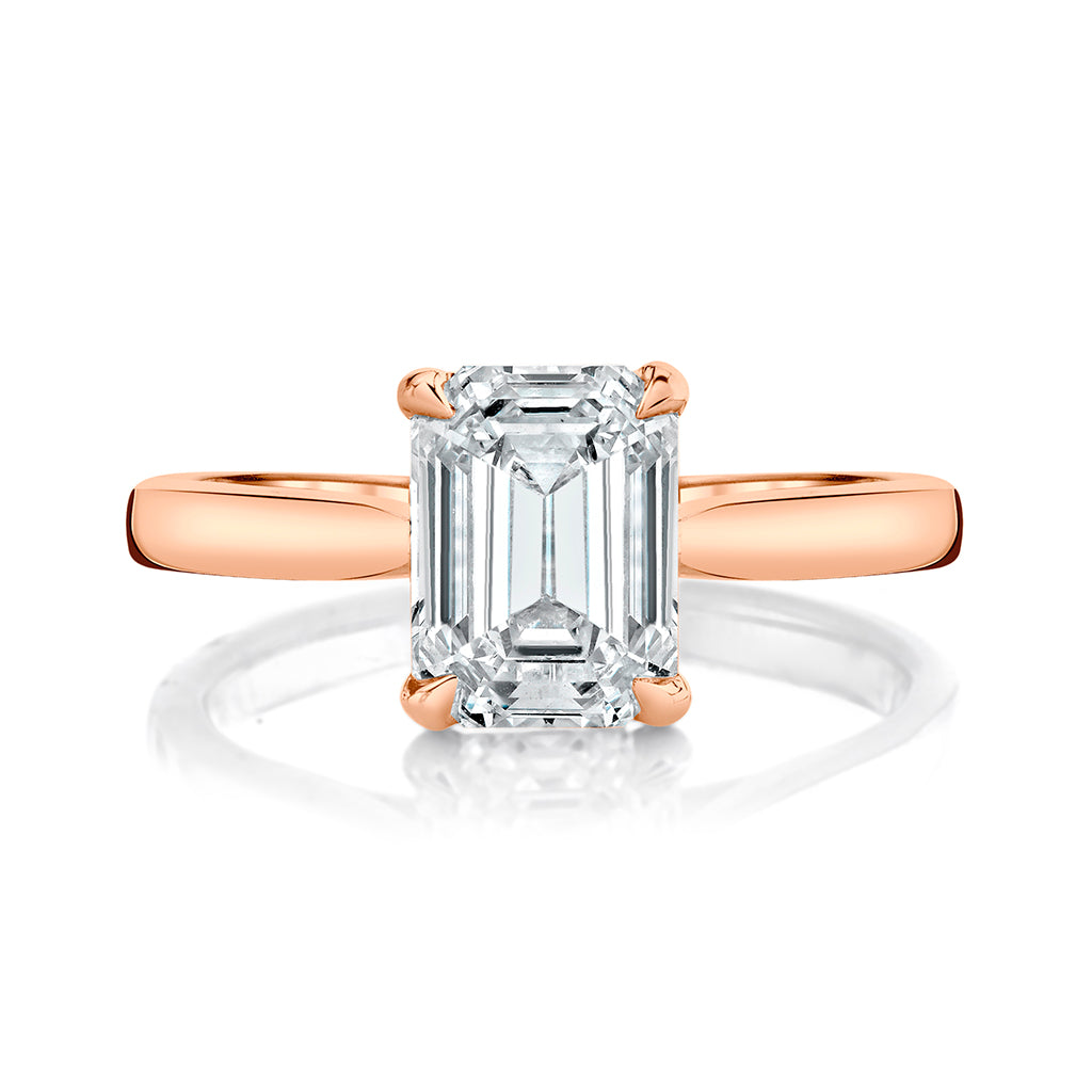 2.25 Carat Moissanite Engagement Ring