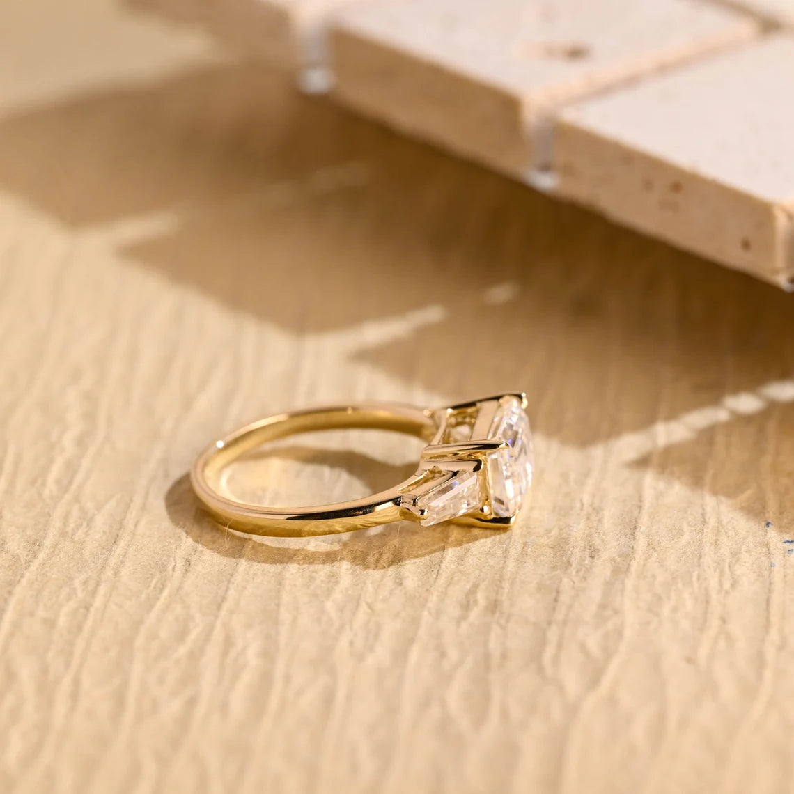 Three Stone Engagement Ring