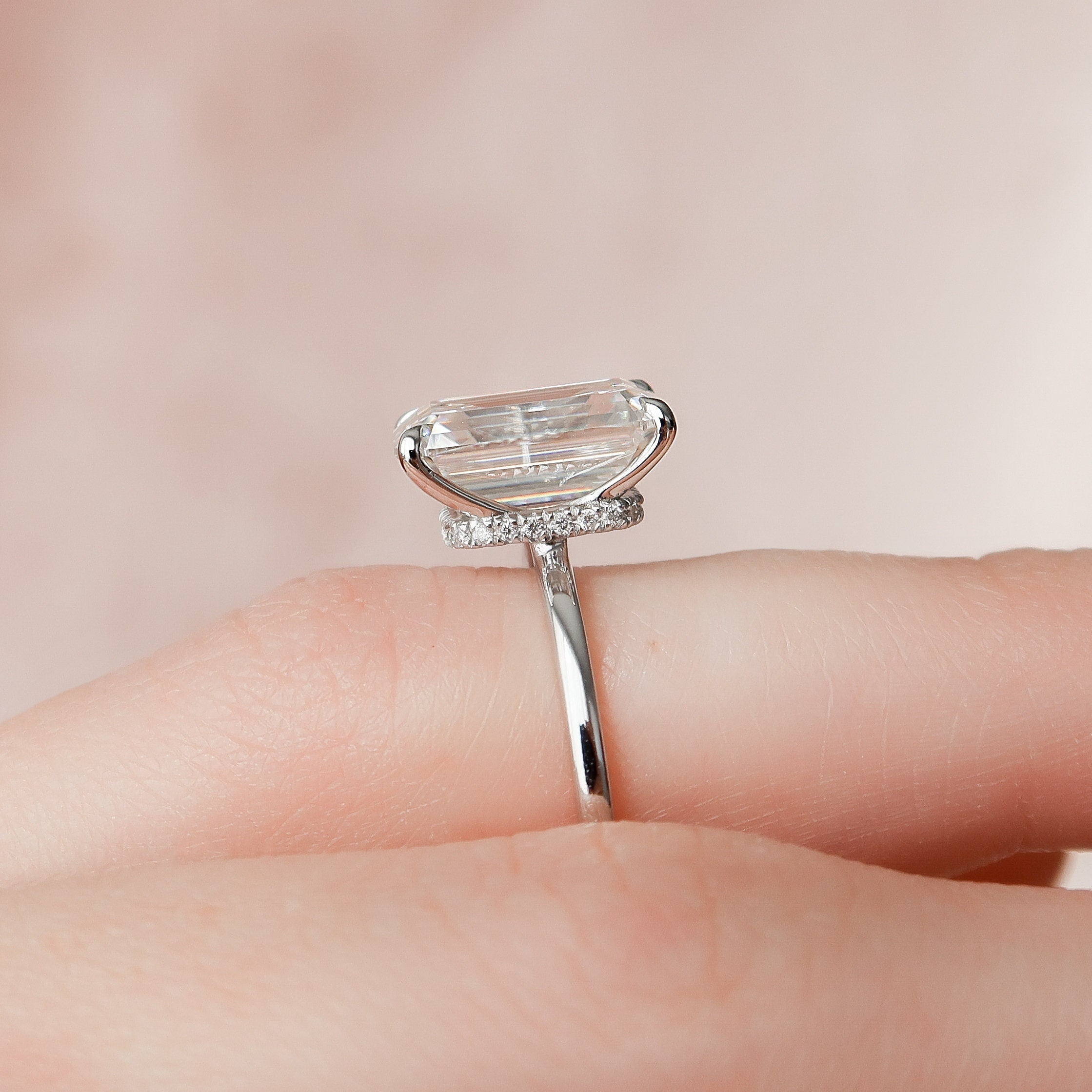 Emerald Proposal Ring