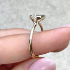 Luxury Moissanite Engagement Ring