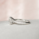 Oval Shape Engagement Ring