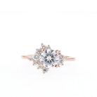 Elegant Cluster Ring