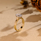 Oval Solitaire Ring