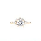 Timeless Round Moissanite Ring