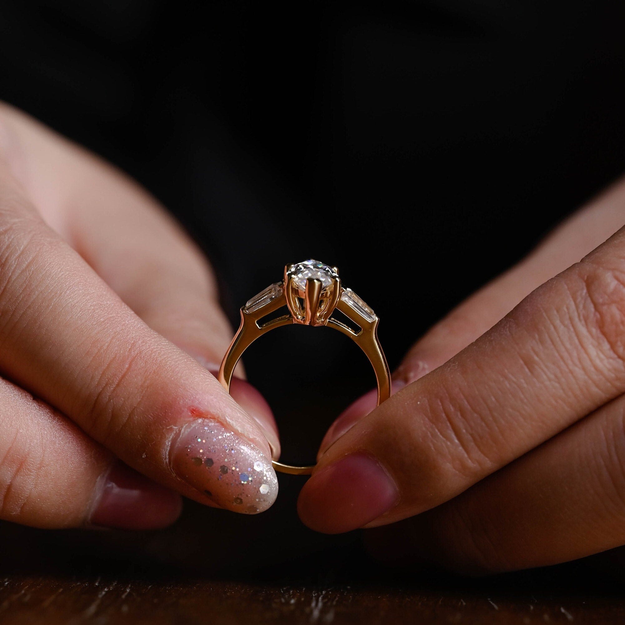 Marquise Proposal Ring
