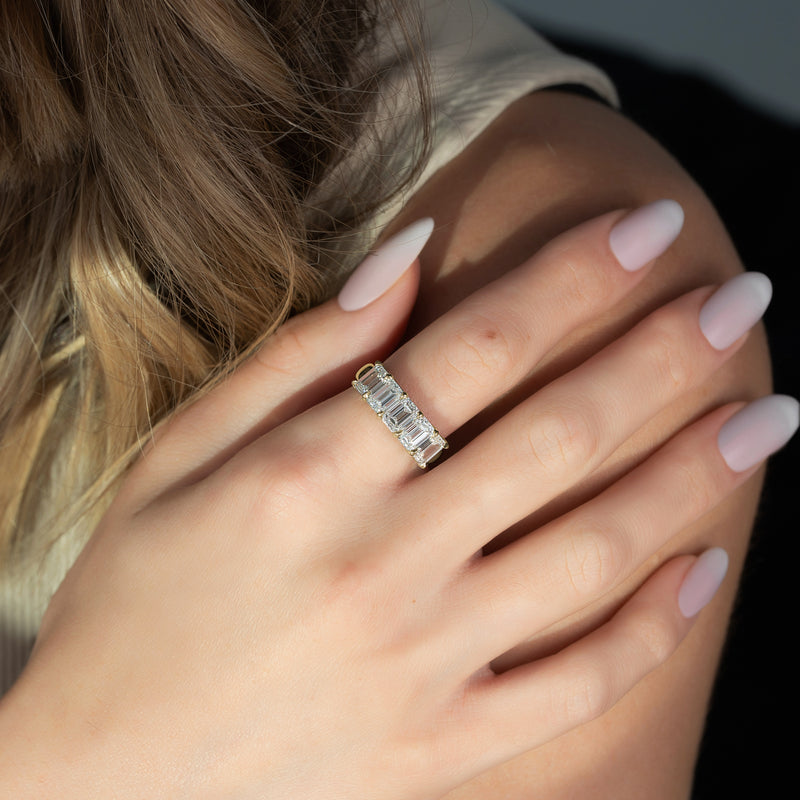 Five Stone Wedding Ring