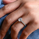 Premium Oval Bridal Ring
