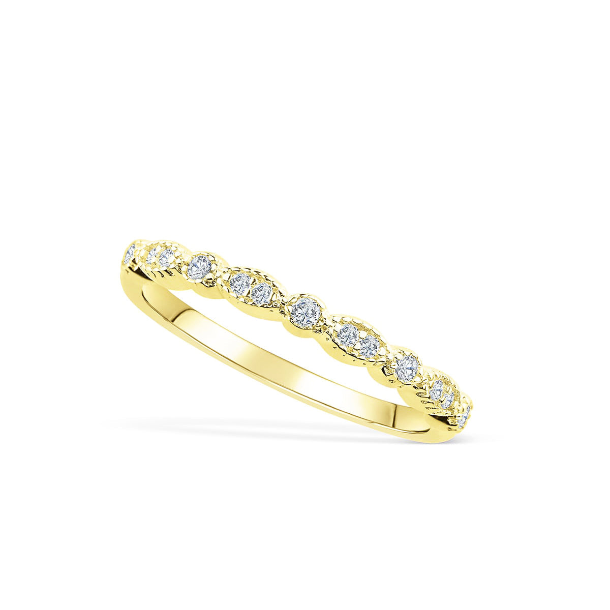 round-milgrain-style-moissanite-wedding-band