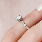 Moissanite Diamond Ring