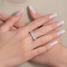 Half Eternity Wedding Band