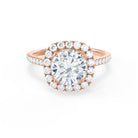 Round Shape Engagement Ring