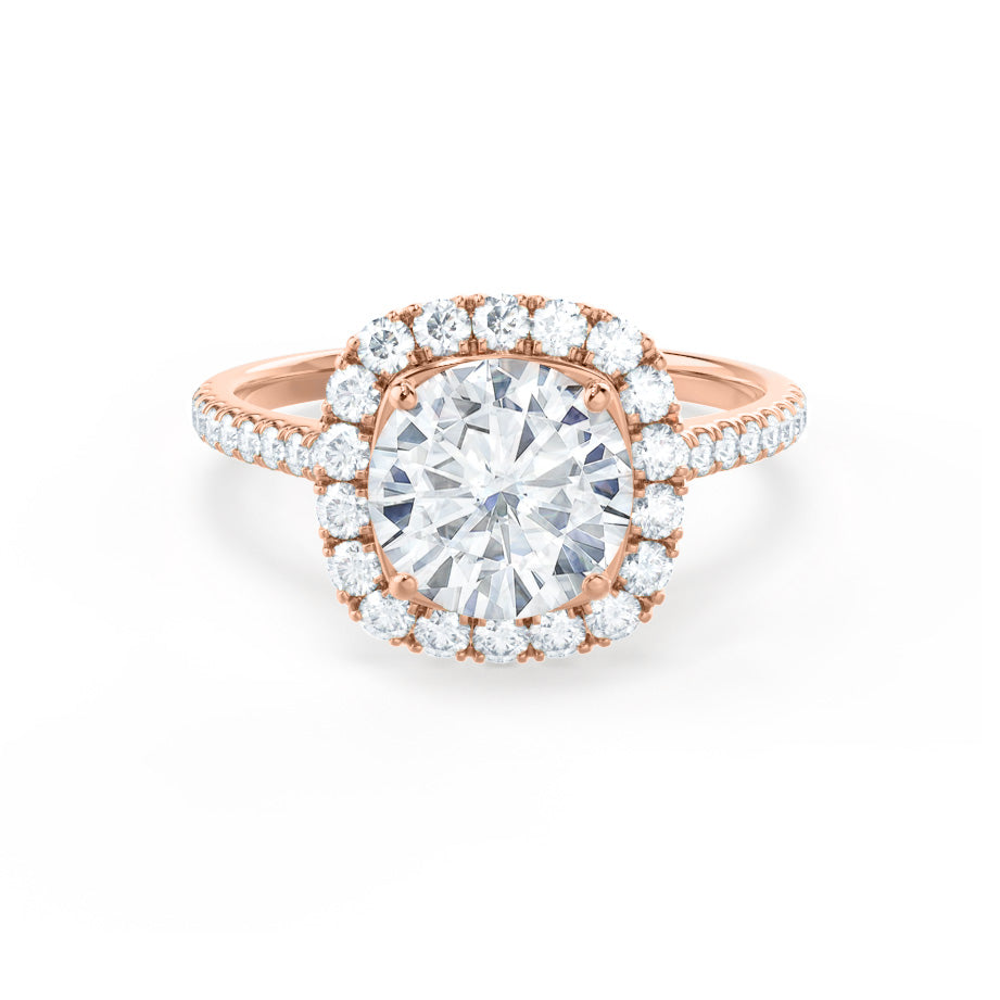 Round Shape Engagement Ring