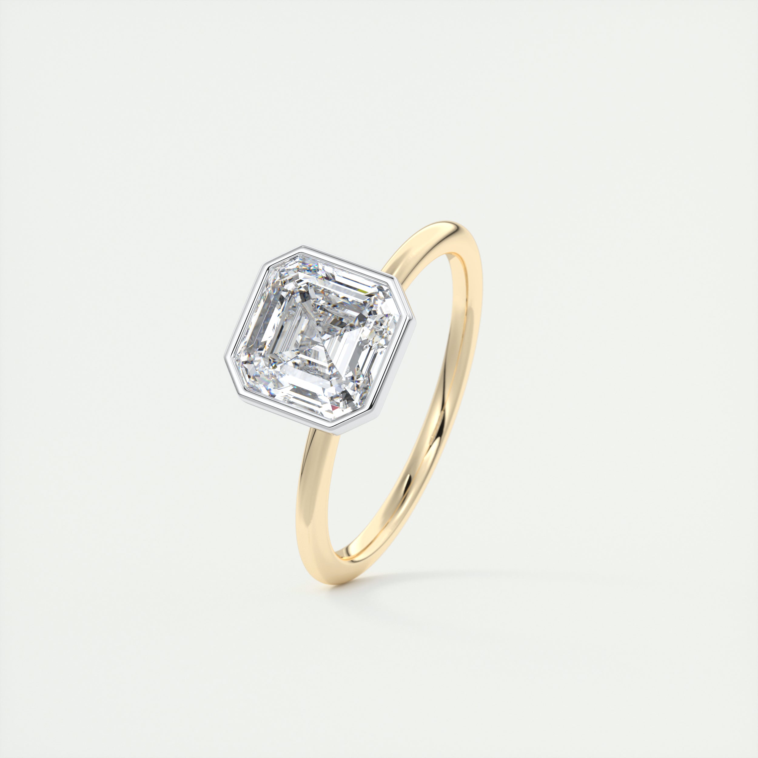 Luxury Asscher Cut Ring