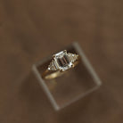 Luxury Emerald Cut Proposal Ring