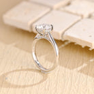 Round Cut Moissanite Ring