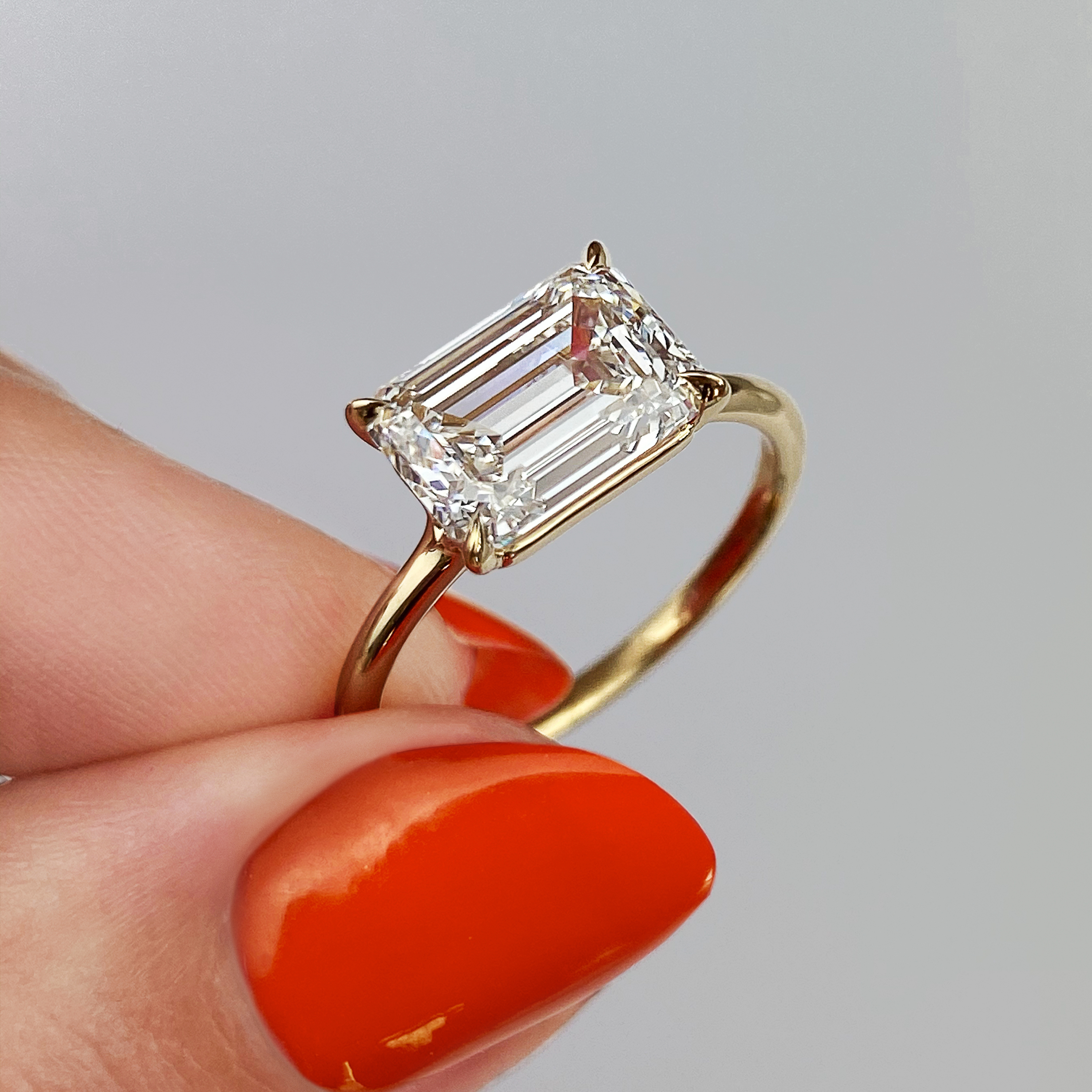 moissanite jewelry with organic-inspired designs