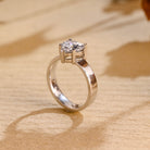 Luxury Moissanite Engagement Ring