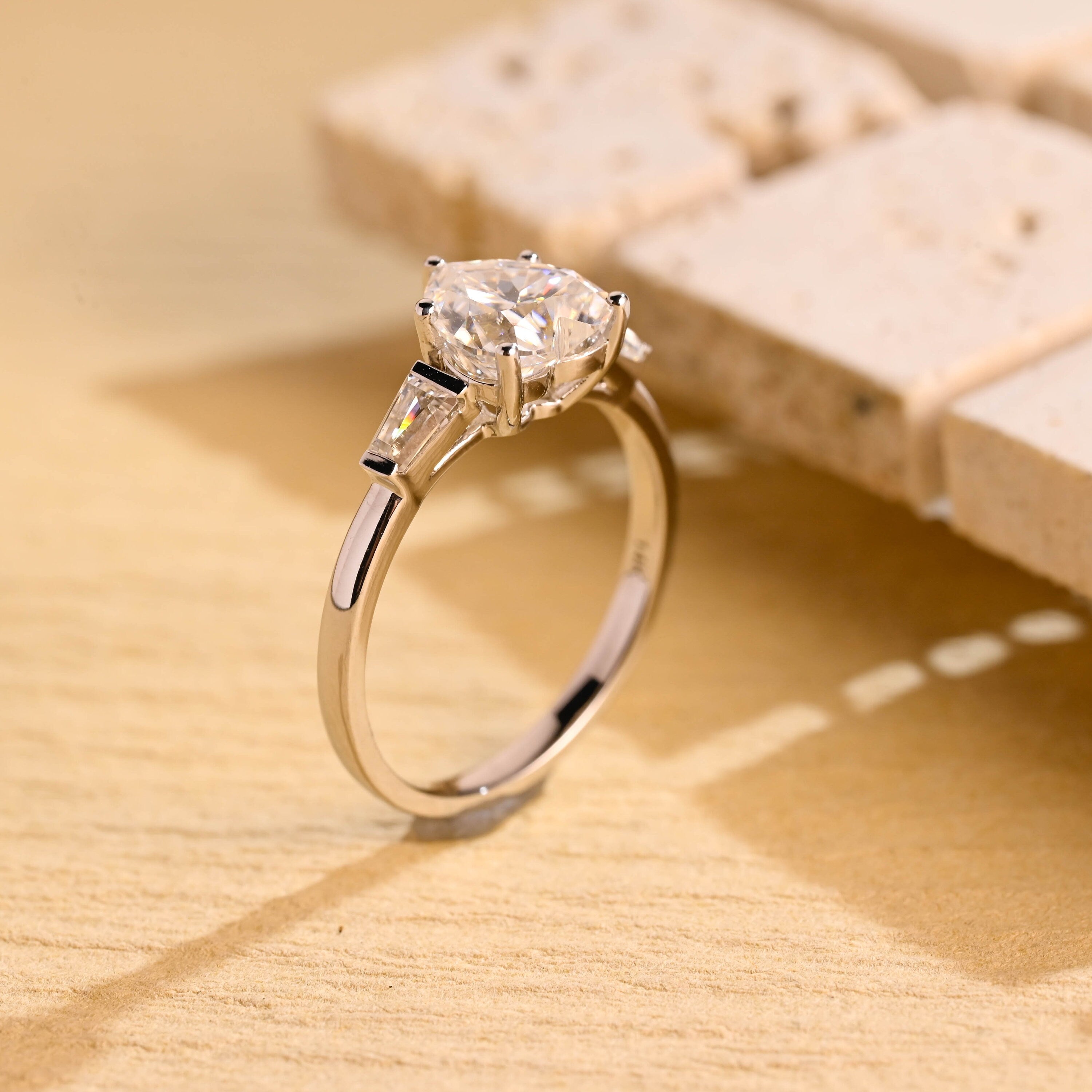 Heart Cut Proposal Ring
