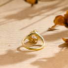 Heart Cut Moissanite Engagement Ring