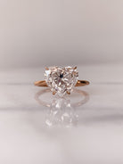 Heart Shaped Engagement Ring