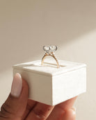 Elongated Cushion Cut Ring