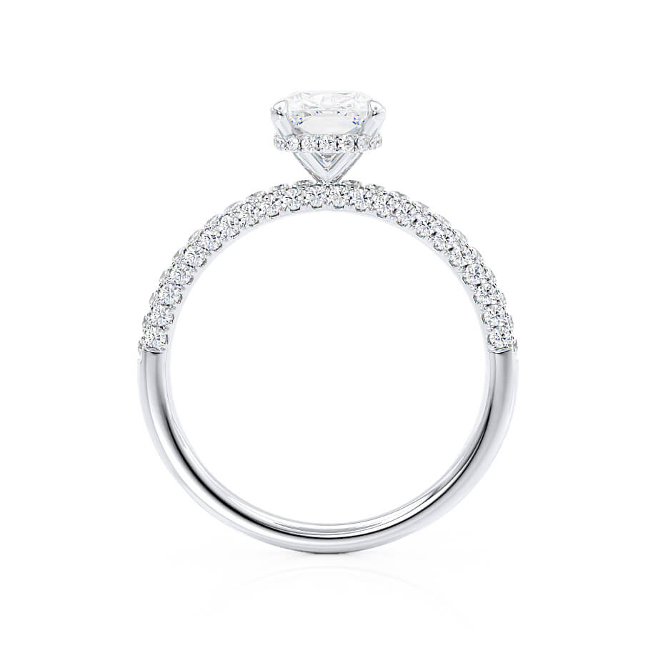 Elongated Cushion Proposal Ring
