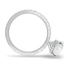 Moissanite Engagement Ring for Her