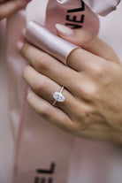 Moissanite Engagement Ring for Her