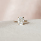 Elongated Cushion Proposal Ring