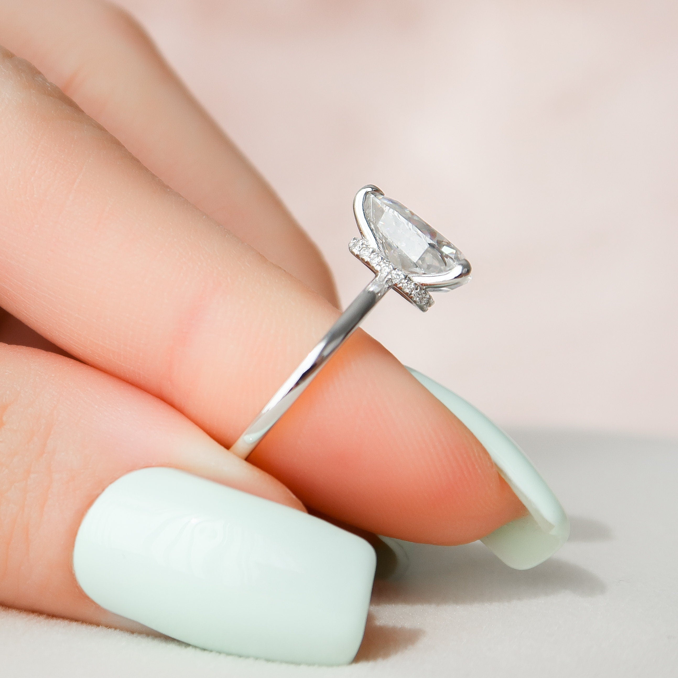 Pear Ring for Women