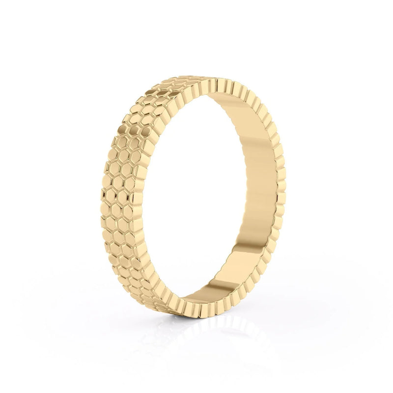 Honeycomb Style Ring
