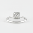 1.80CT Cushion Pave Moissanite Diamond Hidden Halo Engagement Ring