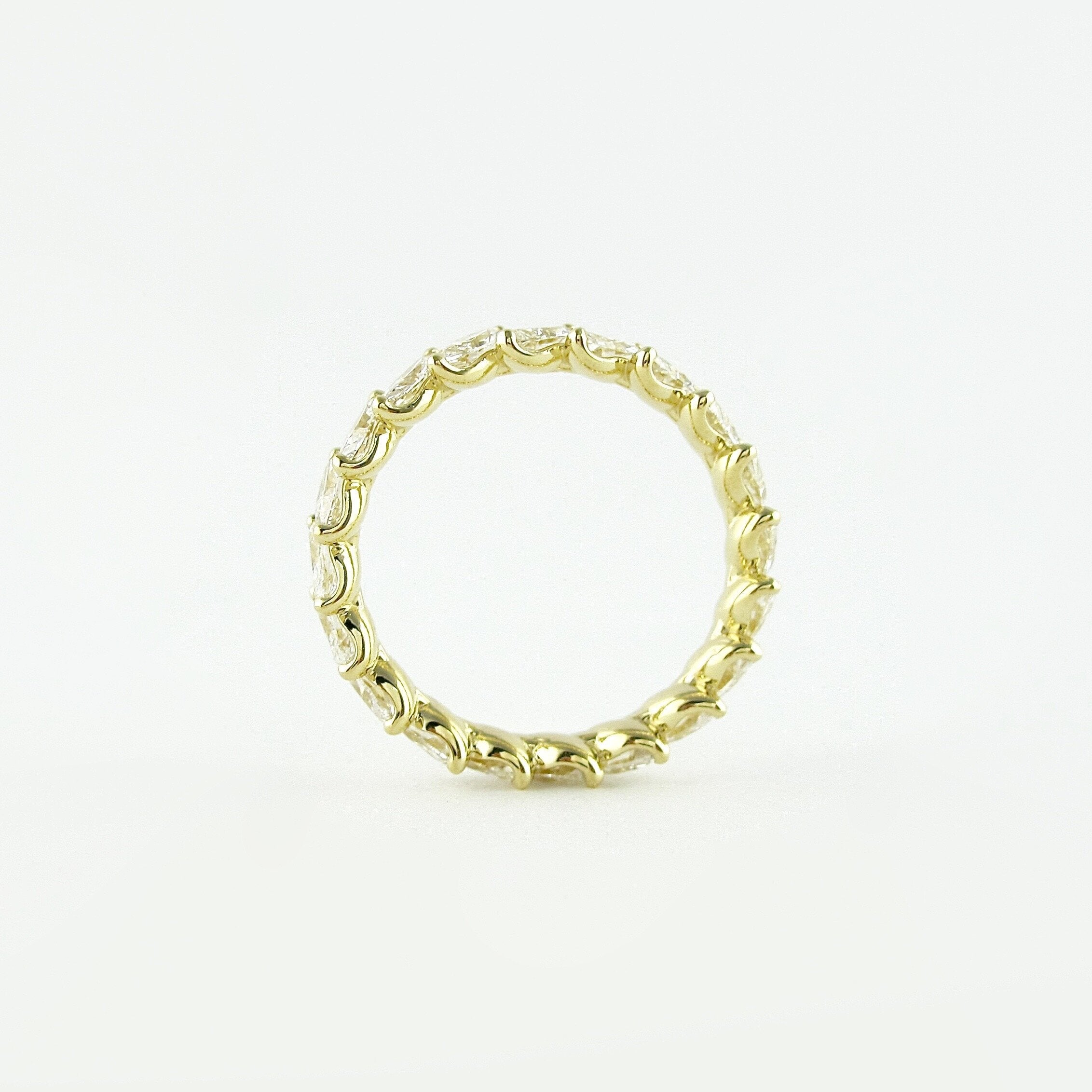marquise-cut-full-eternity-moissanite-wedding-band-1