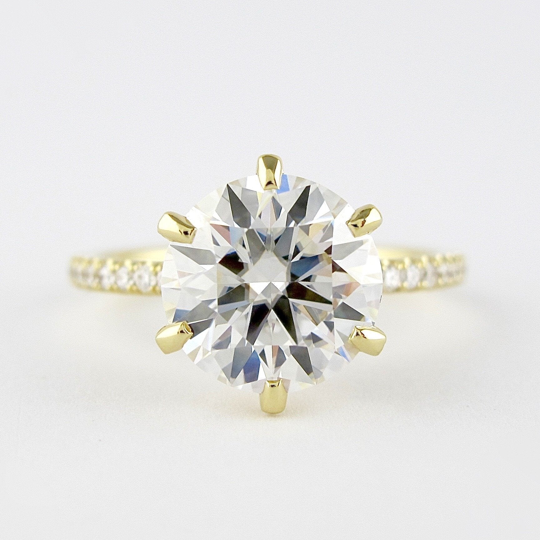 Moissanite jewelry set for New Year celebration gifts options