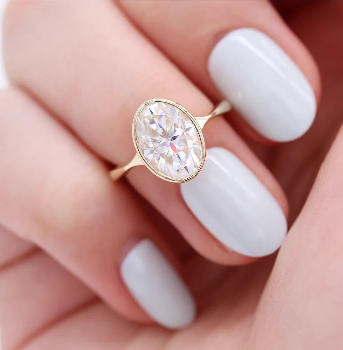 Moissanite wedding jewelry for themed wedding