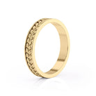 Leaf Design Wedding Ring