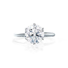 round-shaped-moissanite-solitaire-engagement-ring