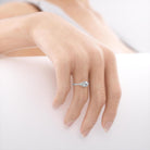 round-shaped-moissanite-cluster-style-engagement-ring-7