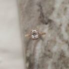 1.10CT Radiant Halo Moissanite Diamond Solitaire Engagement Ring For Women 