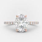Moissanite Diamond Engagement Ring