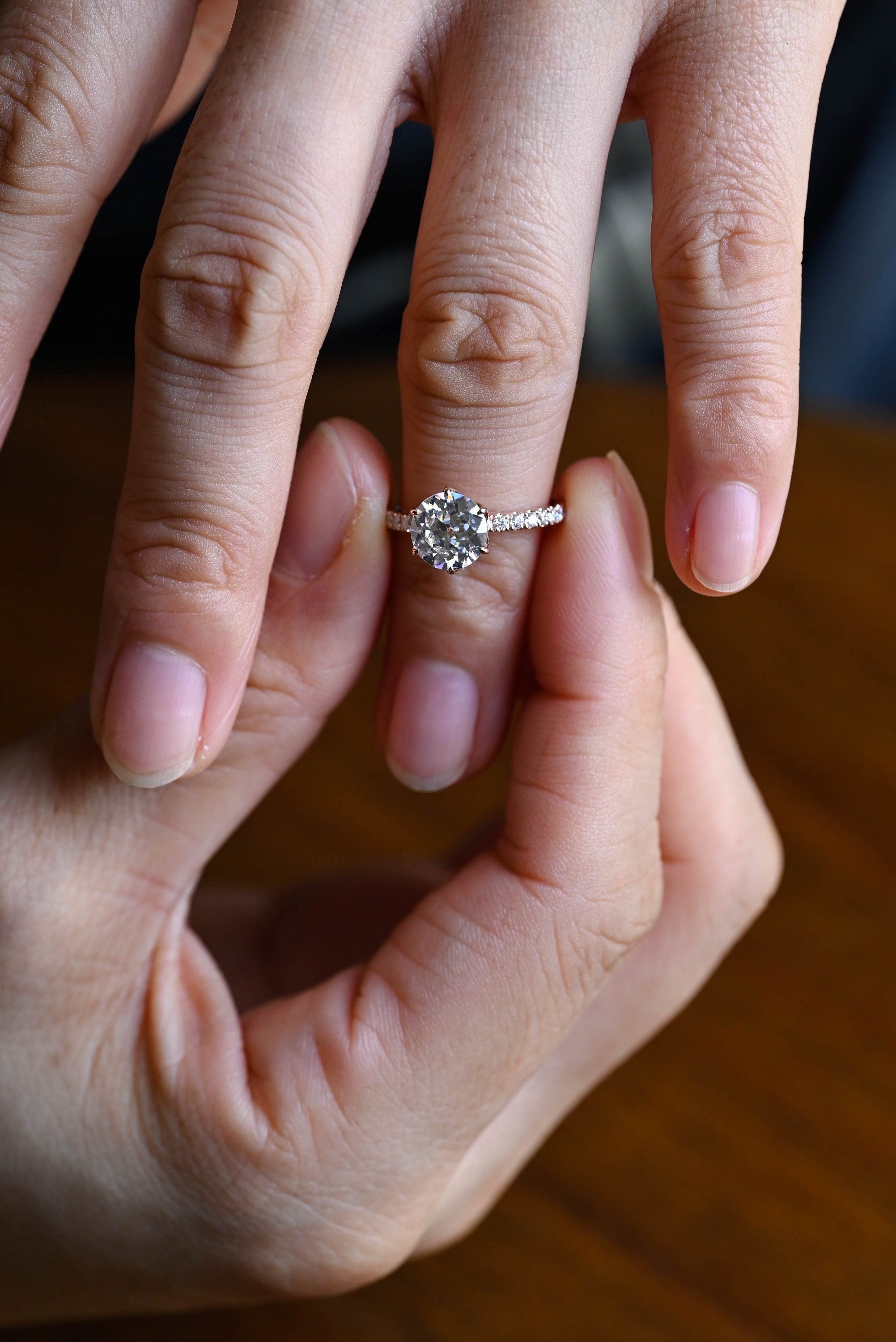 Classic Round Engagement Ring