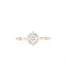 Handcrafted Halo Ring