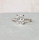 Moissanite Diamond Engagement Ring