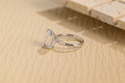 Solitaire Moissanite Engagement Ring